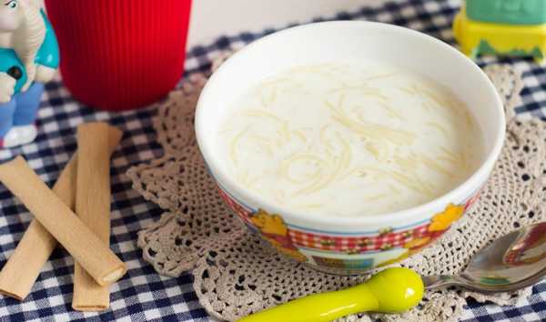 Как сделать молочный суп