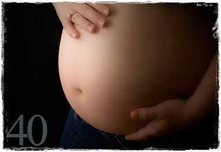40 недель беременности можно. 41 Неделя беременности живот.